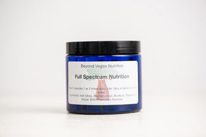 Beyond Vegan Nutrition - Full Spectrum Nutrition Capsules 1 Month