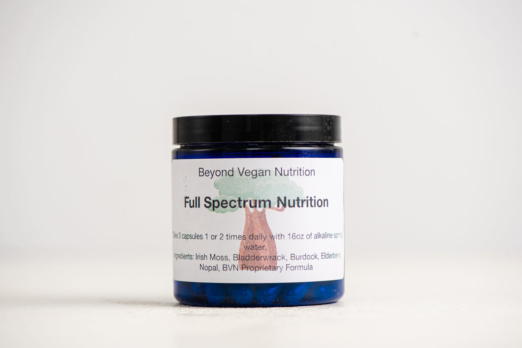 Beyond Vegan - Full Spectrum Nutrition Capsules (2 Week)